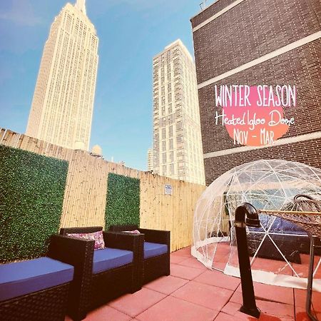Hotel And The City, Rooftop City View New York Exterior foto