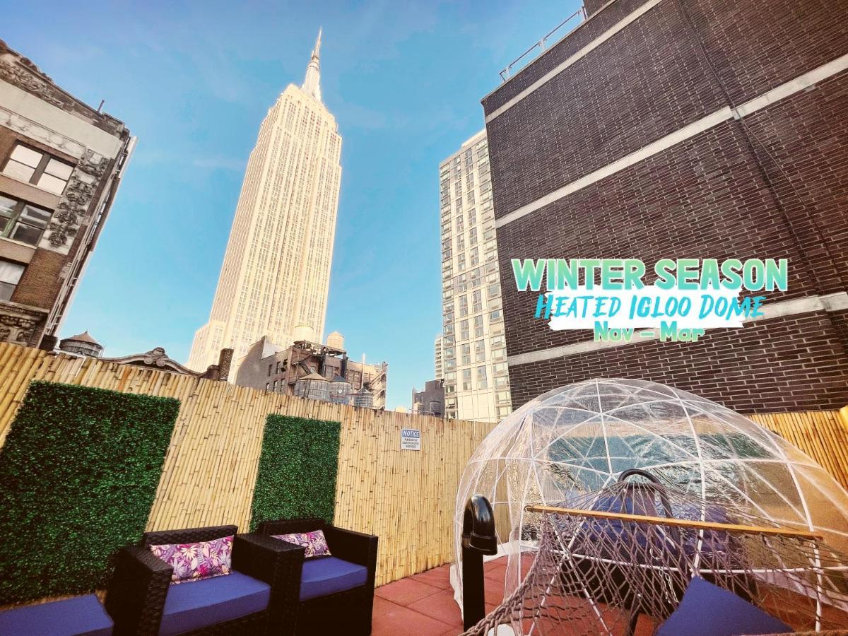 Hotel And The City, Rooftop City View New York Exterior foto