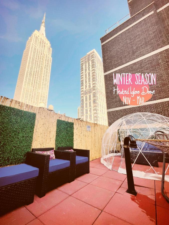 Hotel And The City, Rooftop City View New York Exterior foto