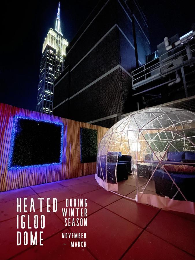 Hotel And The City, Rooftop City View New York Exterior foto
